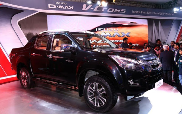 Isuzu D-MAX V-Cross at 2016 Auto Expo Isuzu D-MAX V-Cross at 2016 Auto Expo