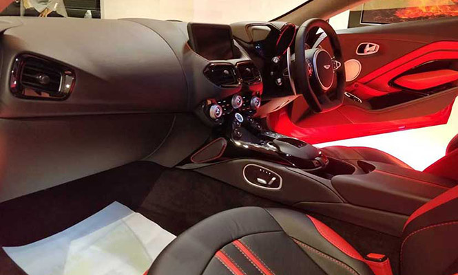 Aston Martin Vantage Interior