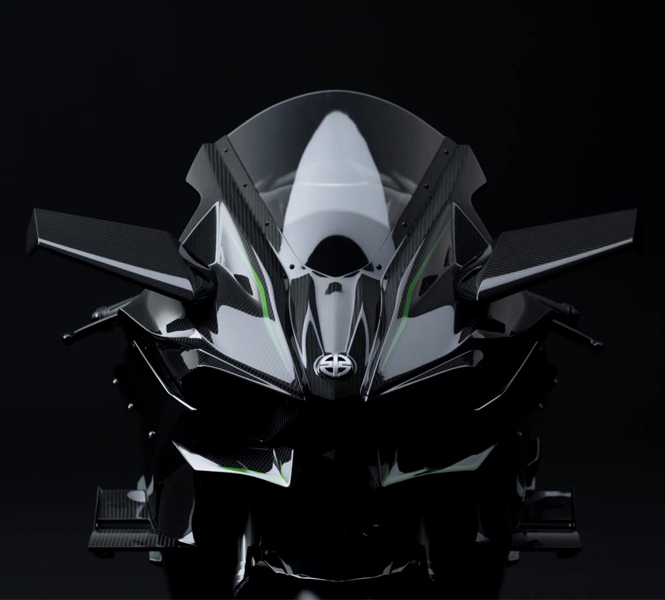 2015 Kawasaki Ninja H2 Front View