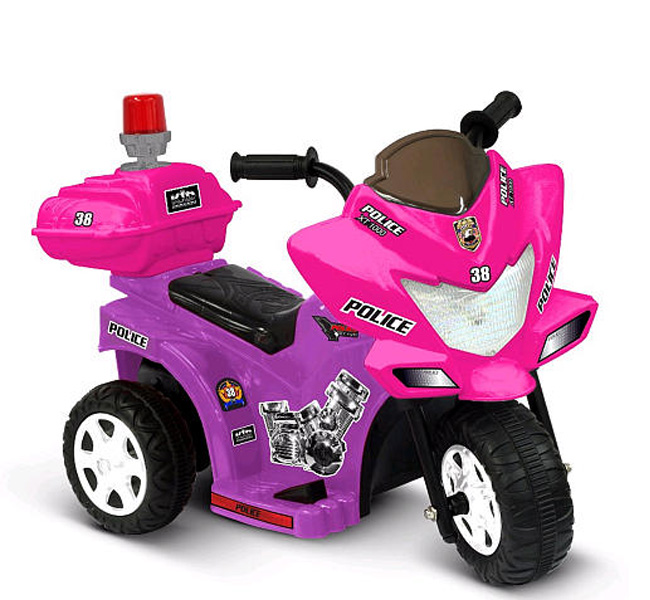 kid motorz police motorcycle 12 volt battery powered ride on