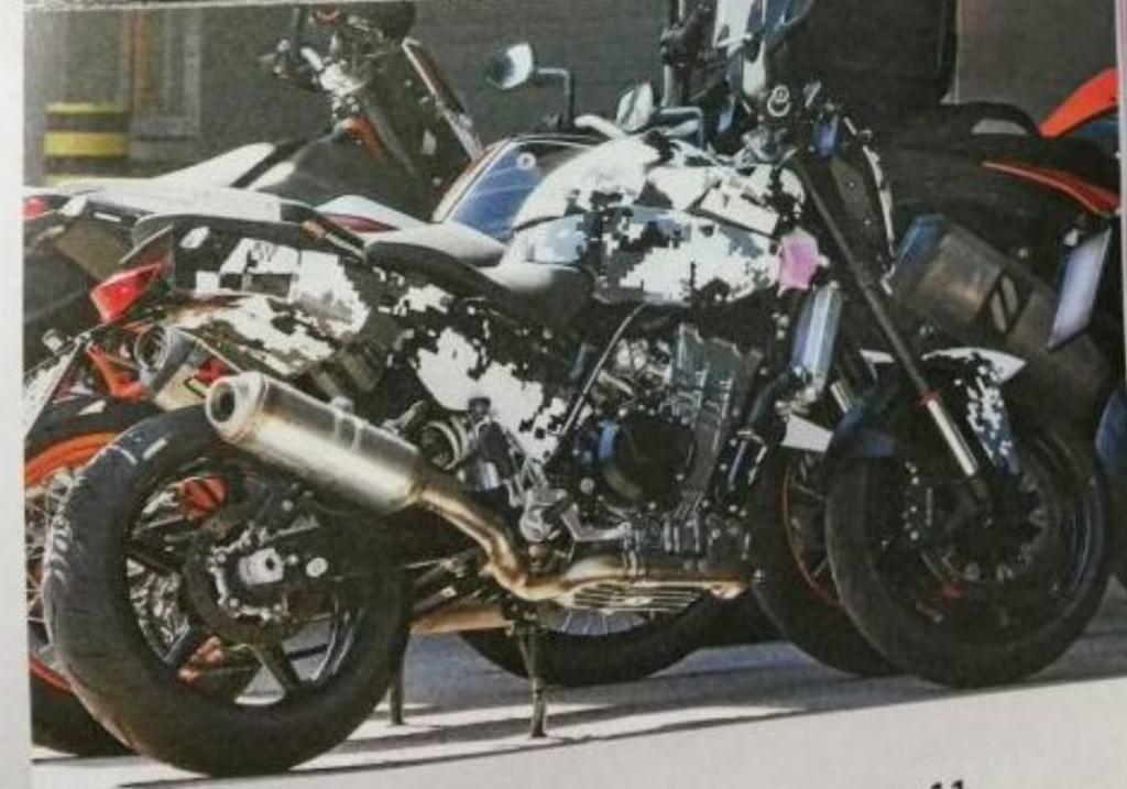 ktm duke 800 spied