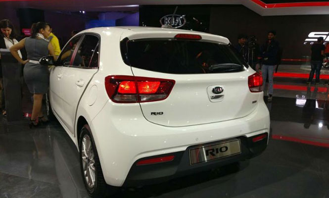 Kia Rio Hatchback Back
