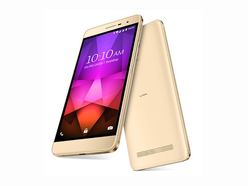 Lava X46 is available in Gold color variant