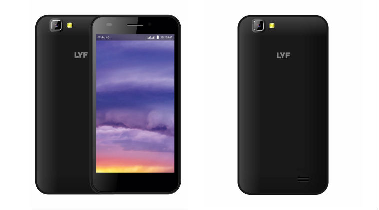 The Lyf Wind 5 smartphone support 4G LTE 