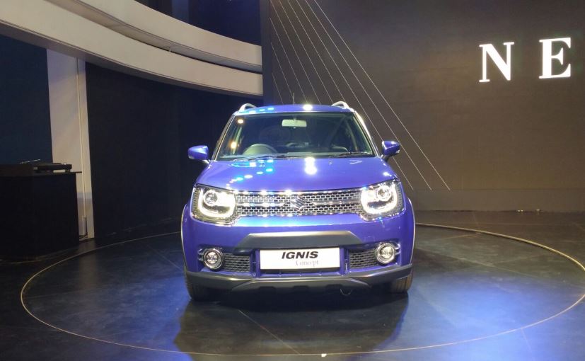  Maruti Ignis Concept at the 2016 Auto Expo