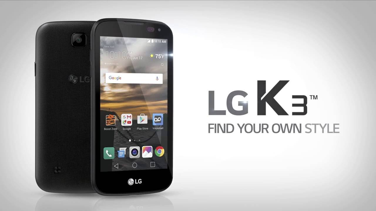 LG K 3 smartphone