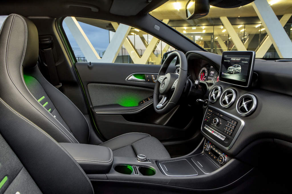 Mercedes A Calss Facelift Interior