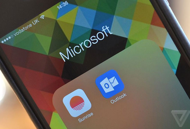 Microsoft acquired Sunrise Calendar App