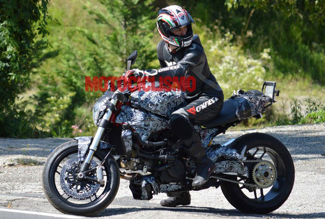 new ducati diavel spotted
