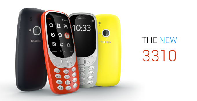 Nokia 3310 Introduced at MWC 2017