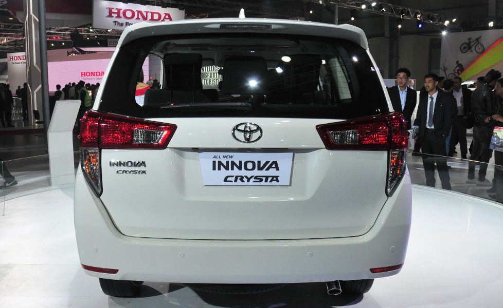Toyota Innova Crysta Rear
