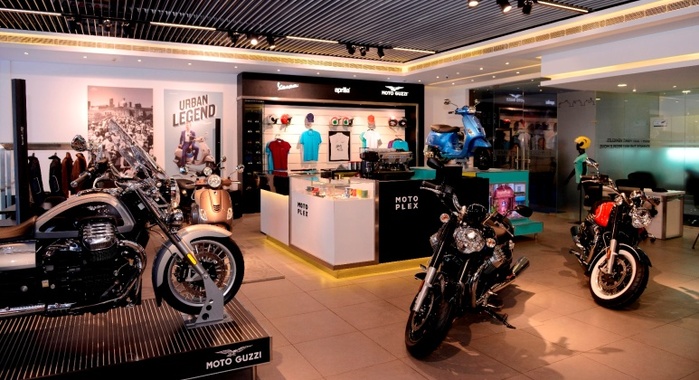 Newly launched Motoplex store in Hyderabad