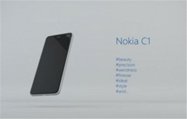 Nokia C1 Android Smartphone in Leaked Image