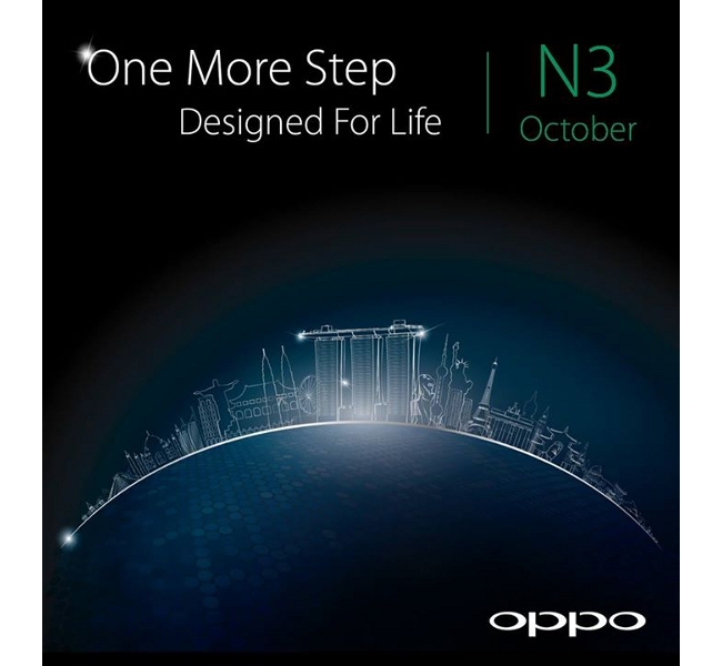 Oppo N3 Launch Official Invite