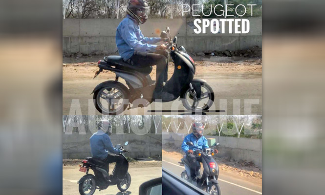 Peugeot Ludix E-Scooter Spied