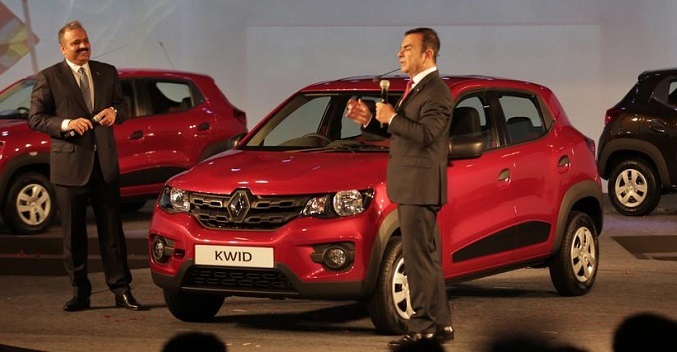 Renault kwid at Expo