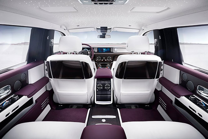 Rolls Royce phantom interiors