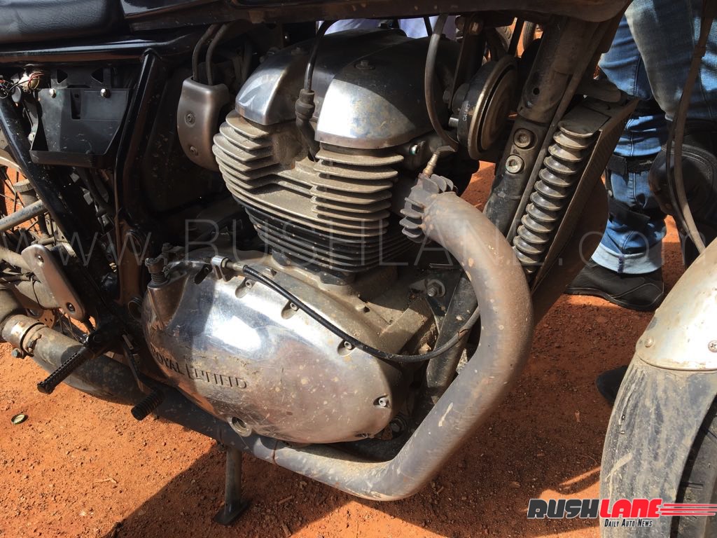 Royal Enfield Continental 750 ABS Spied