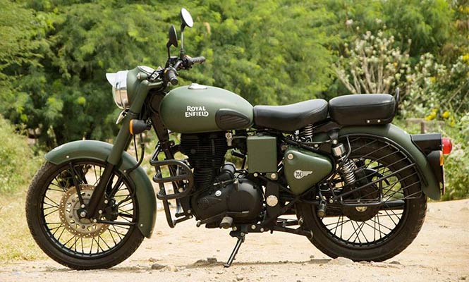 Royal Enfield Battel Green