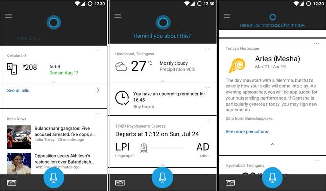 Cortana for Cyanogen