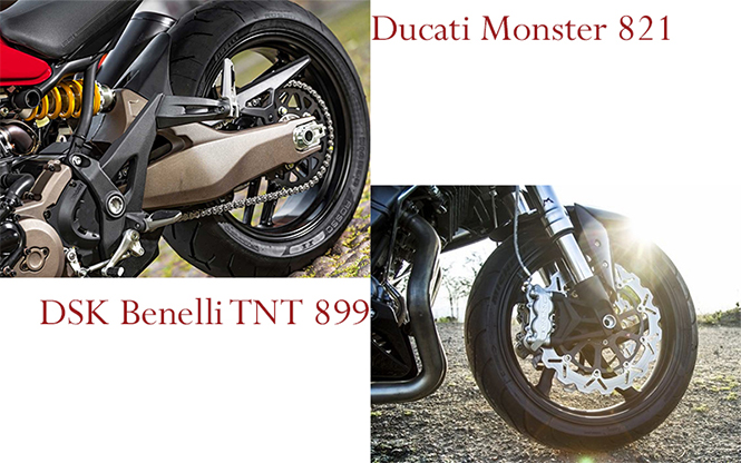 Safety Points of TNT 899 and Monster 821