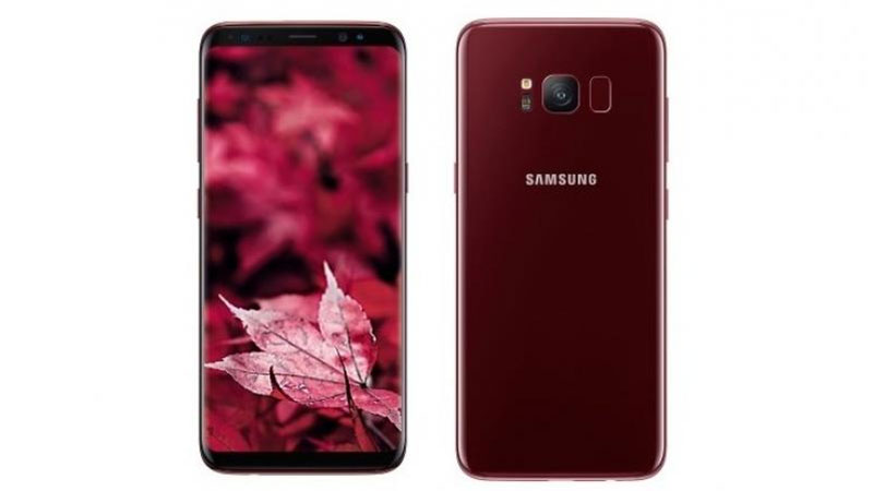 Samsung Galaxy S8 Burgundy Red 