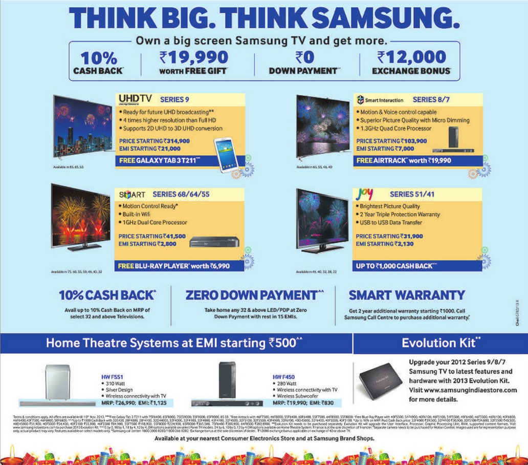 Samsung tv offer