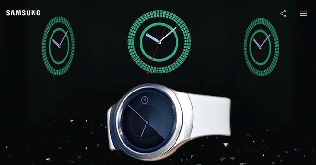 Samsung Gear S2 smartwatch unveiled
