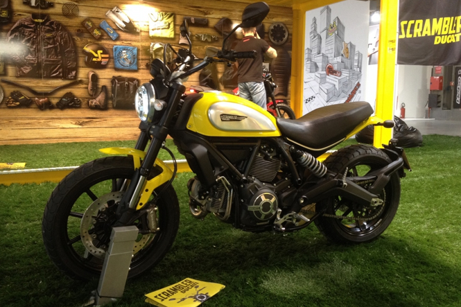 Scrambler Ducati Classic at EICMA 2014 Scrambler Ducati Classic at EICMA 2014