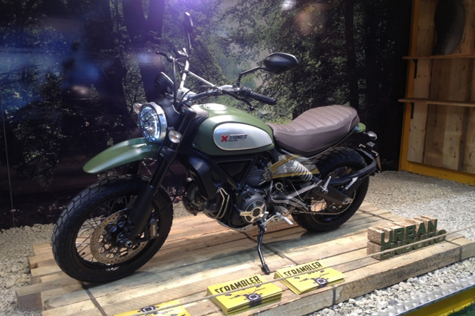 Scrambler Ducati Urban Enduro at EICMA 2014 Scrambler Ducati Urban Enduro at EICMA 2014