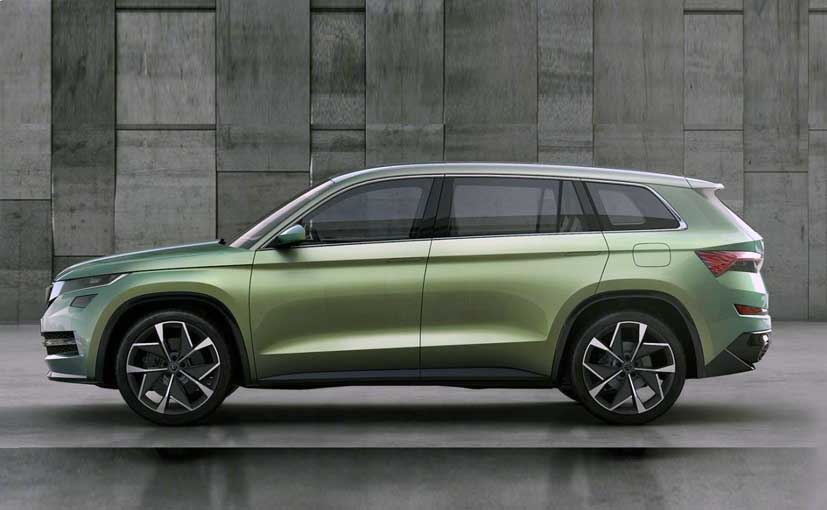 Skoda VisionS Concept Side Profile 