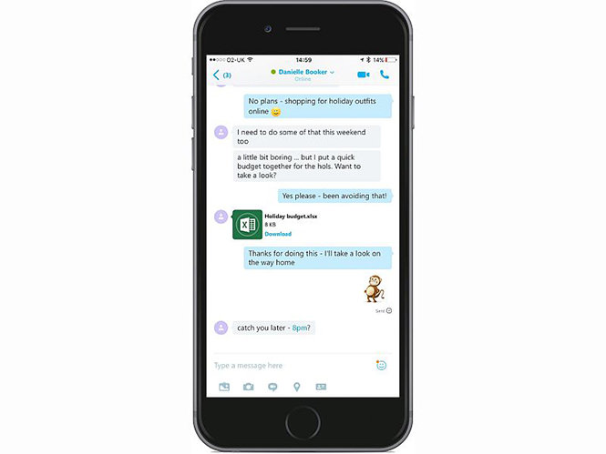 Users need latest version of Skype to share files of 300MB size Users need latest version of Skype to share files of 300MB size