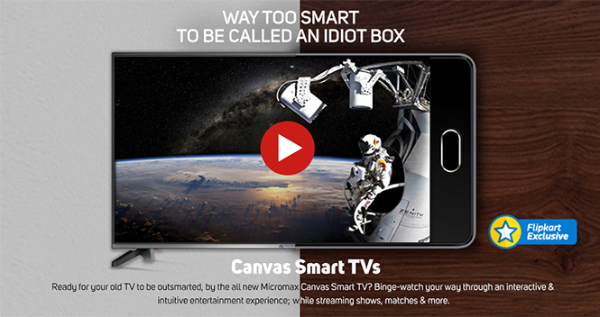 Micromax Canvas Smart TVs