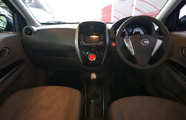 NIssan Sunny Facelift Interiors