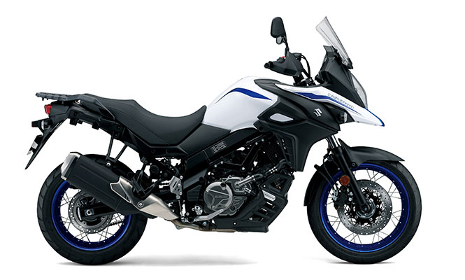 Suzuki V-Strom 650 XT ABS Pearl Glacier White