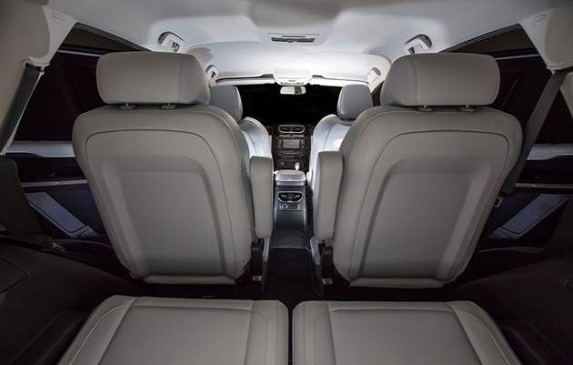 Tata Hexa SUV Interior Seating Design