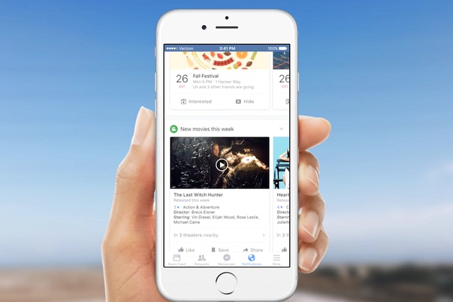 Facebook news app