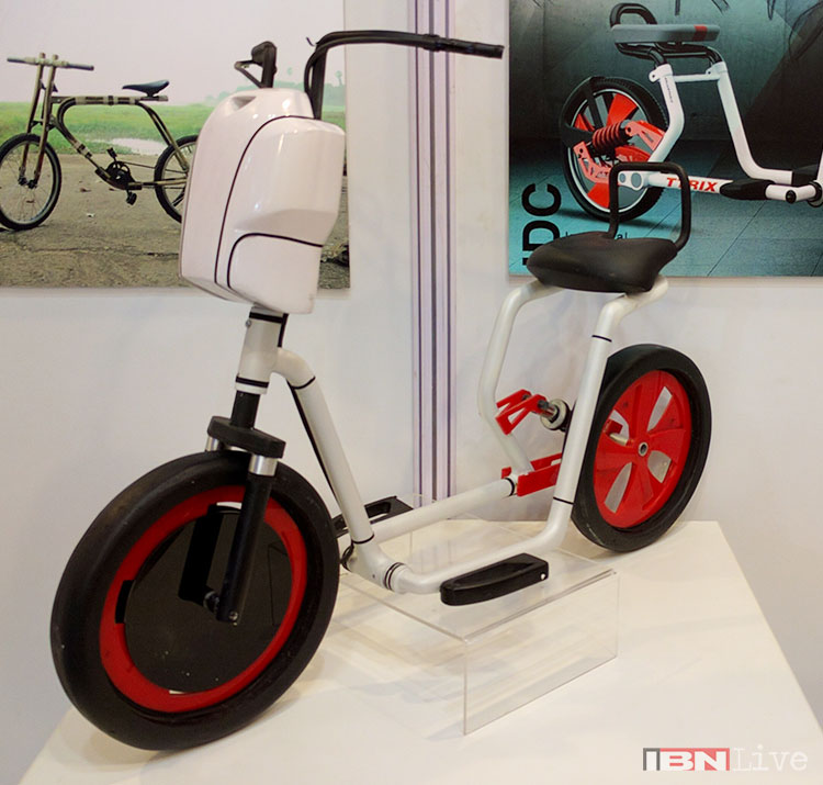 Foldable electric bike