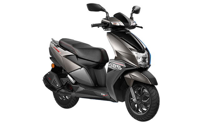  TVS NTorq 125 Metallic Grey