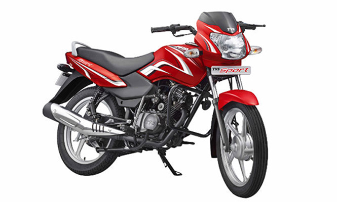 TVS Sport Silver Alloy Edition