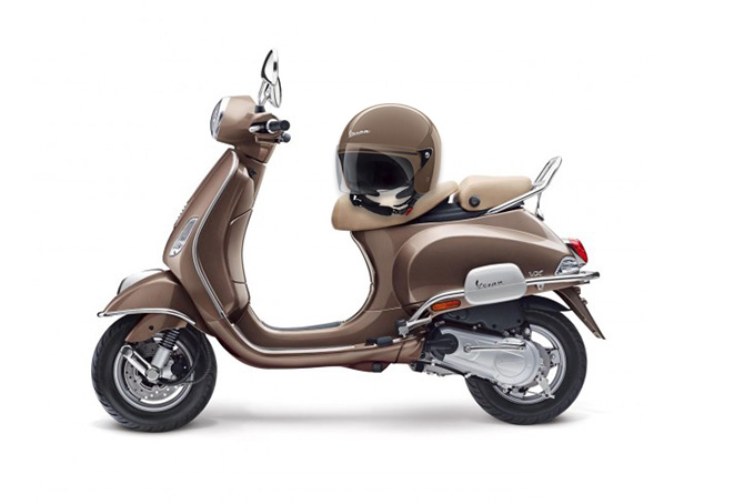 vespa new limited edition brown