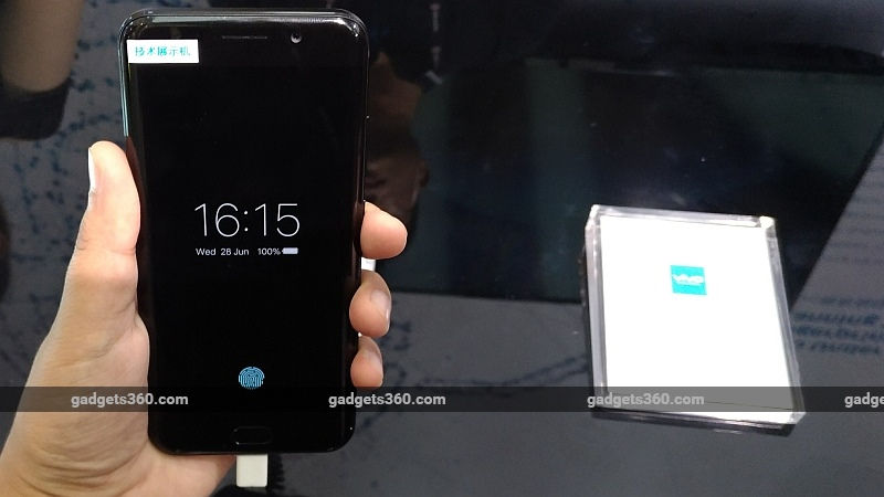 Vivo on screen fingerprint sensor