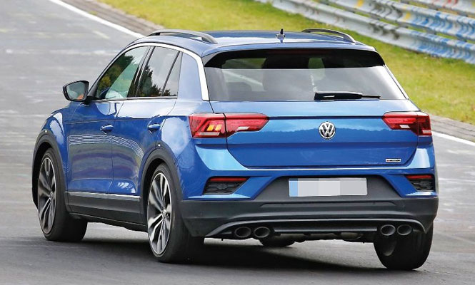 volkswagen T ROC R Rear