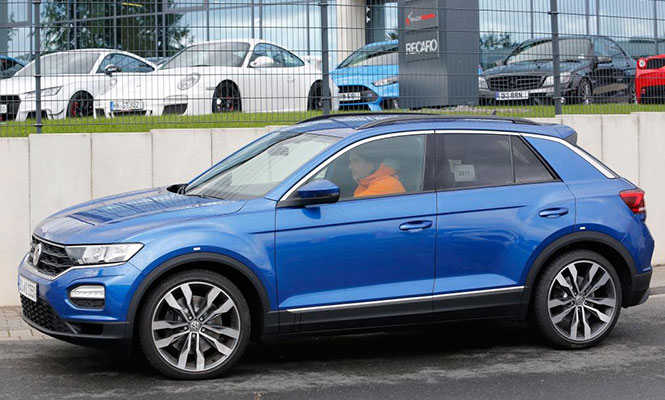 volkswagen T ROC R Side