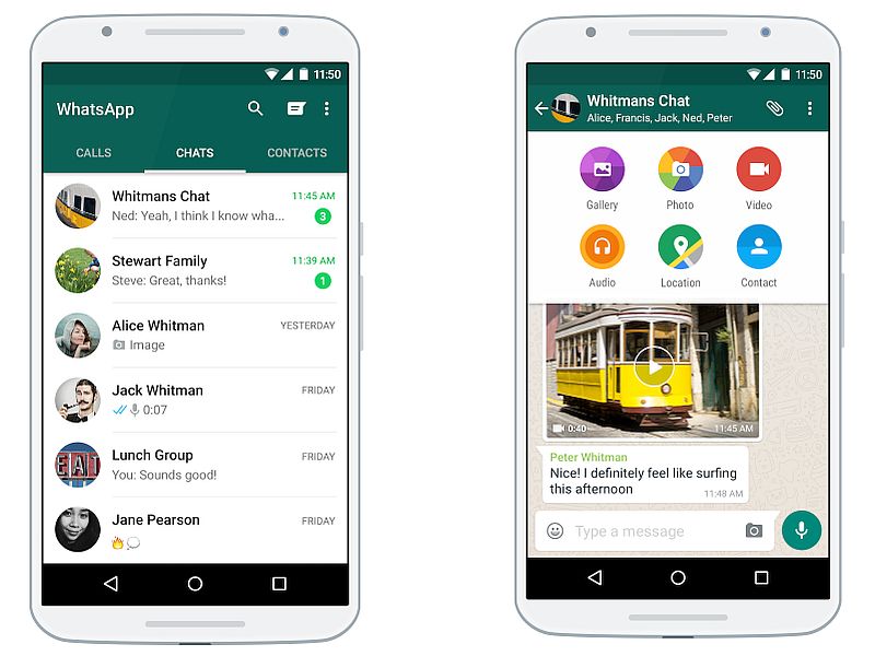WhatsApp Includes Some New Features