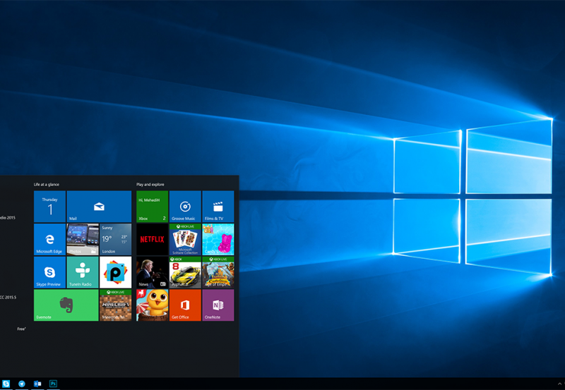 The Anniversary Update will download and install via Windows Update Windows 10 Anniversary Update Image