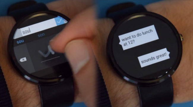 Microsoft Analog Keyboard for Android Wear Smartwatches
