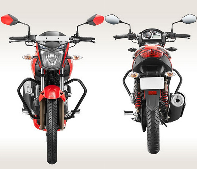 Hero Xtreme Rear And Front