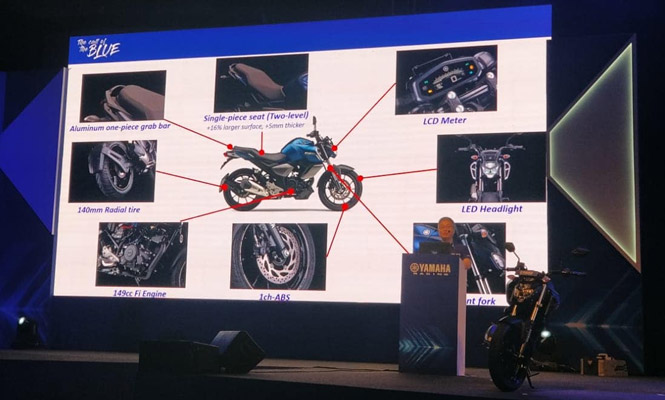 Yamaha FZ and FZ-S Version 3.0 Features
