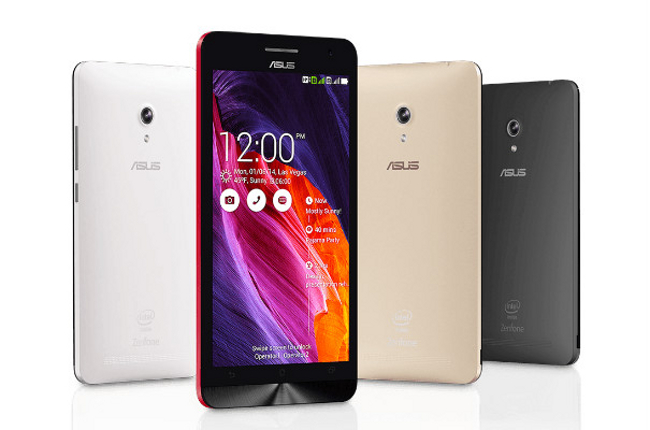 Asus Zenfone 2 series at CES 2015